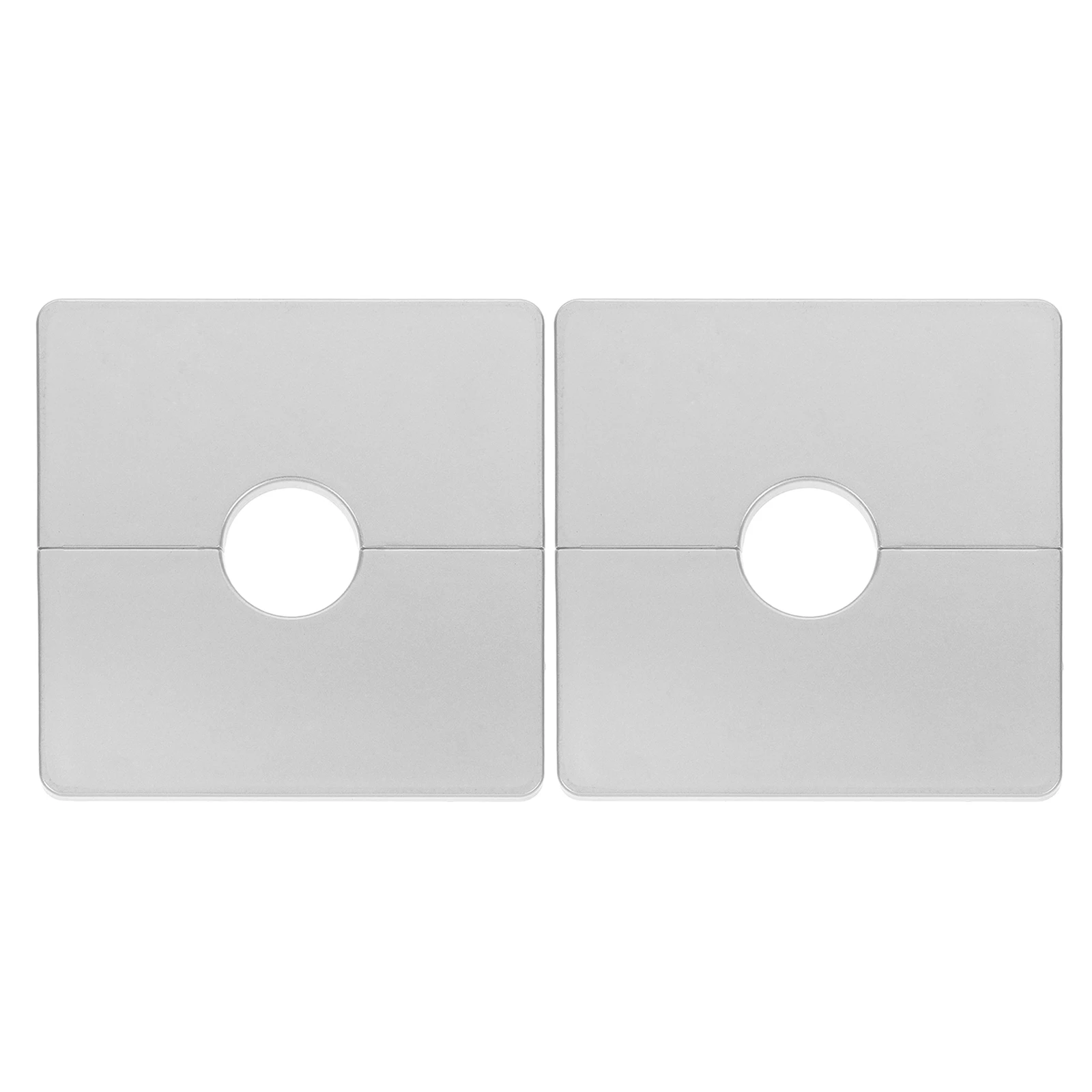 2 Pcs Water Pipe Cover Flange Covers Kitchen Sink Plug Decorative Seal for Shower