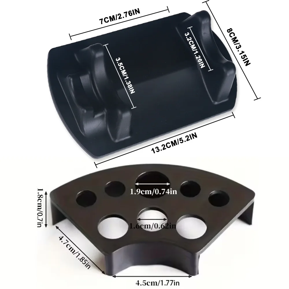 Tattoo Pen Holder with Ink Cup Tray Multifunctional Plastic Tattoo Machine Stand Ink Cup Holder Organizer Tattoo Accessories Set
