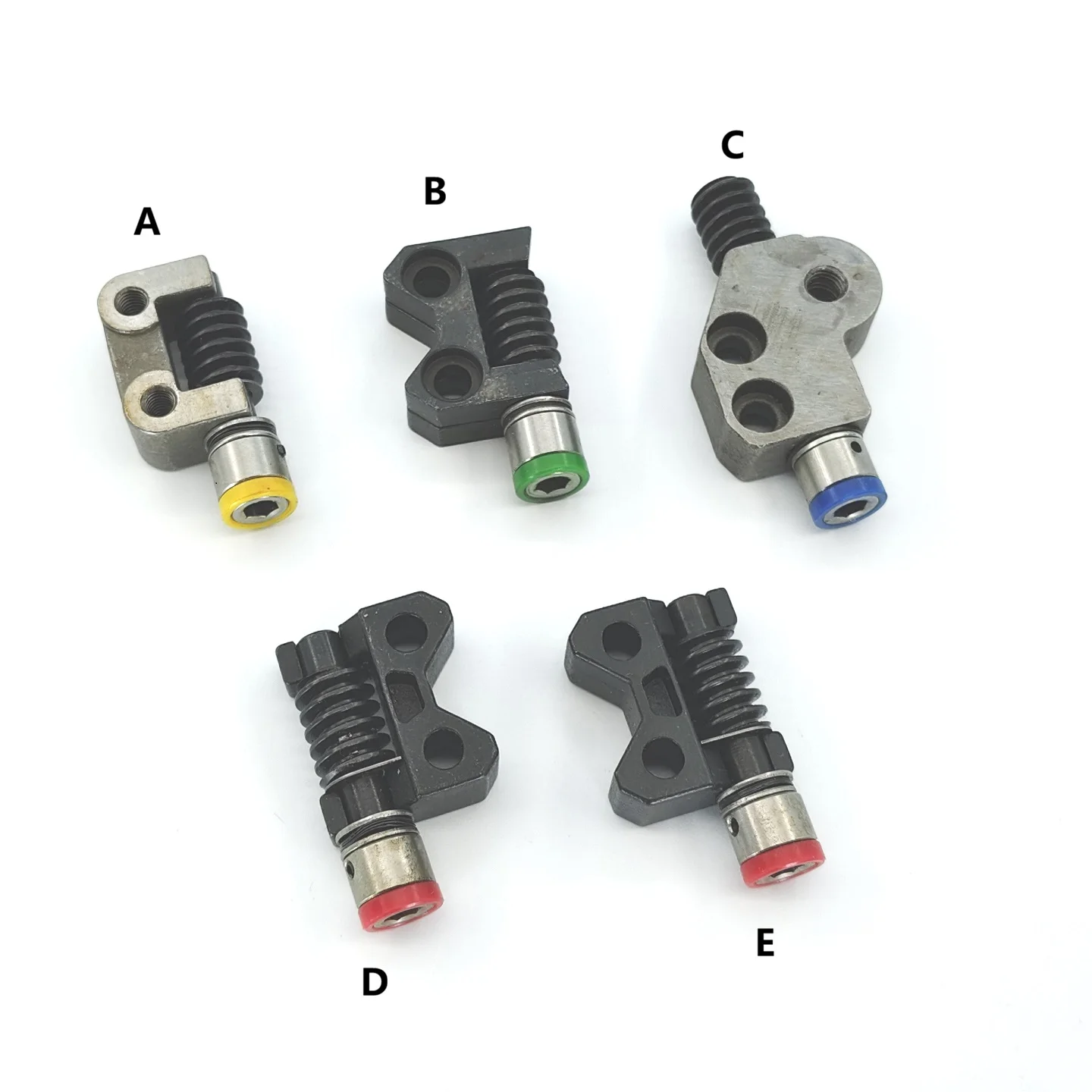Adjustment pressure screw for the ink roller of the Heidelberg SM102 CD102 water roller worm gear housing