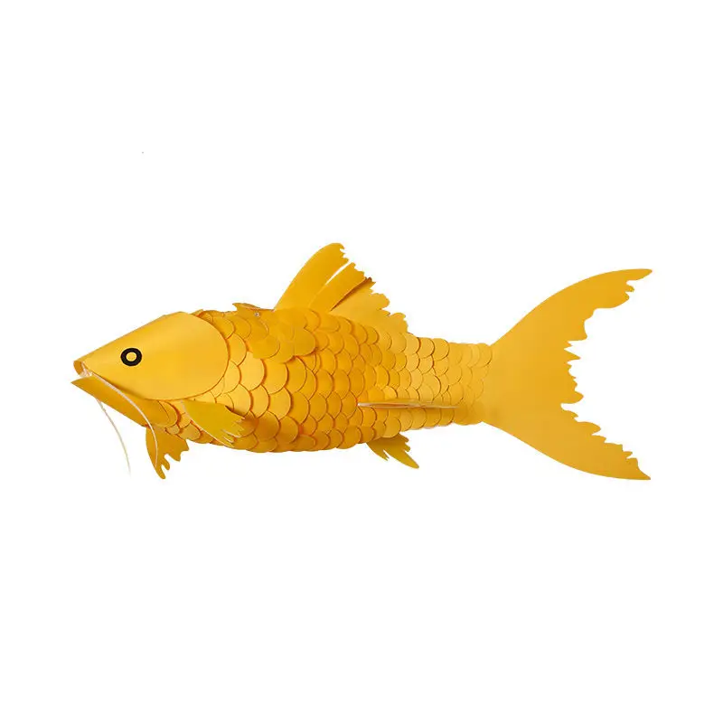 

Japanese Koi Fish-shaped Chandelier Home Villa Seafood Restaurant Grilled Fish Shop Dining Color Fish-shaped Light