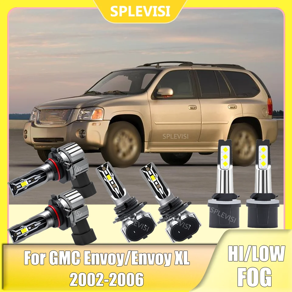 

High-Quality 9005 High Beam 9006 Low Beam 880 Foglight Car Headlight For GMC Envoy/Envoy XL 2002 2003 2004 2005 2006