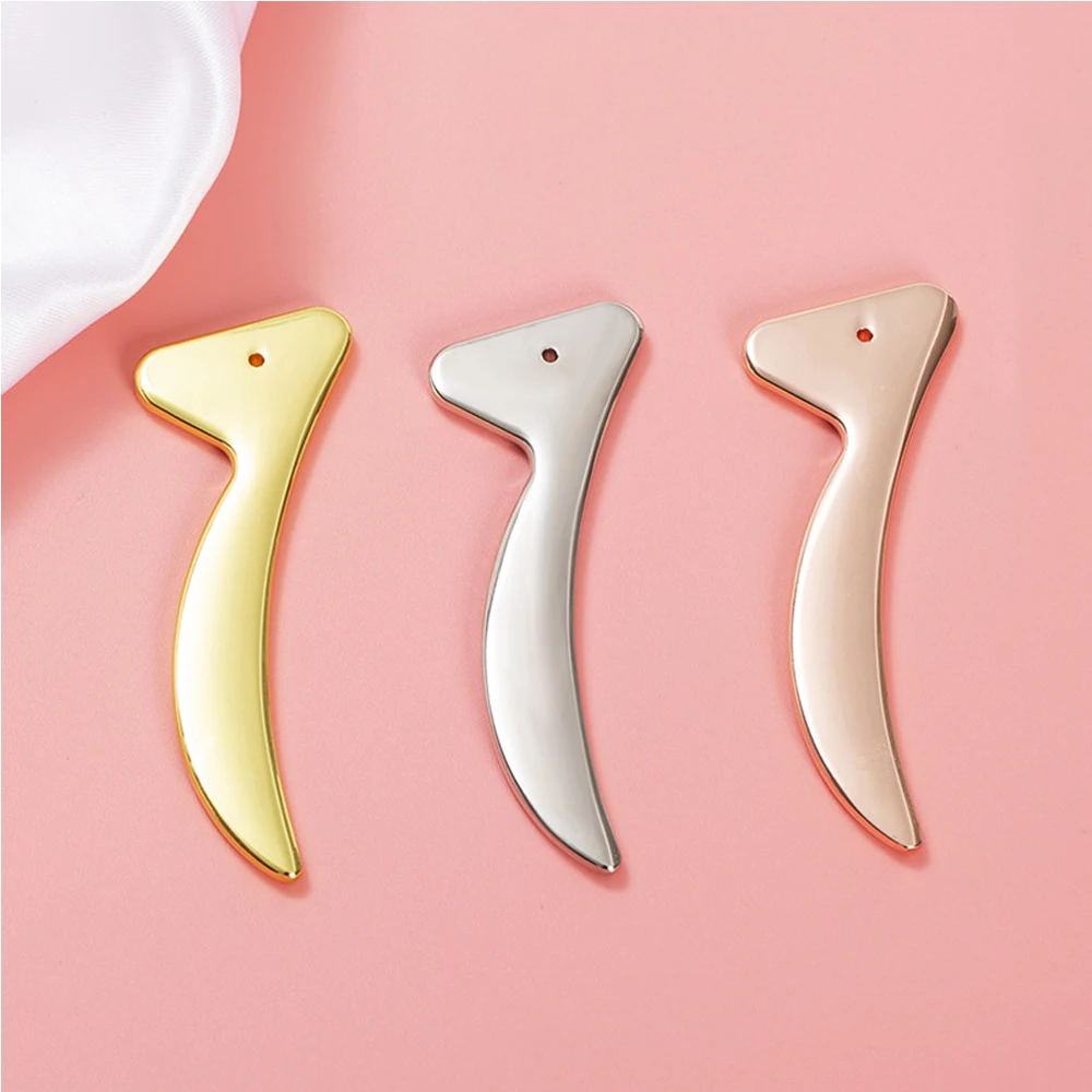 1Pcs Eye Cream Applicator Metal Eye Roller Massage Stick Cosmetic Spatulas Anti Wrinkle Facial Spoon Face Thining Care Tools