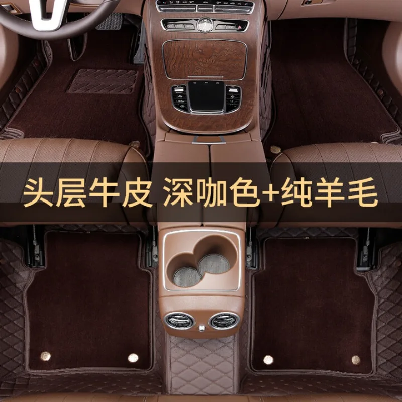 Vollständig geschlossene Automatten aus Leder