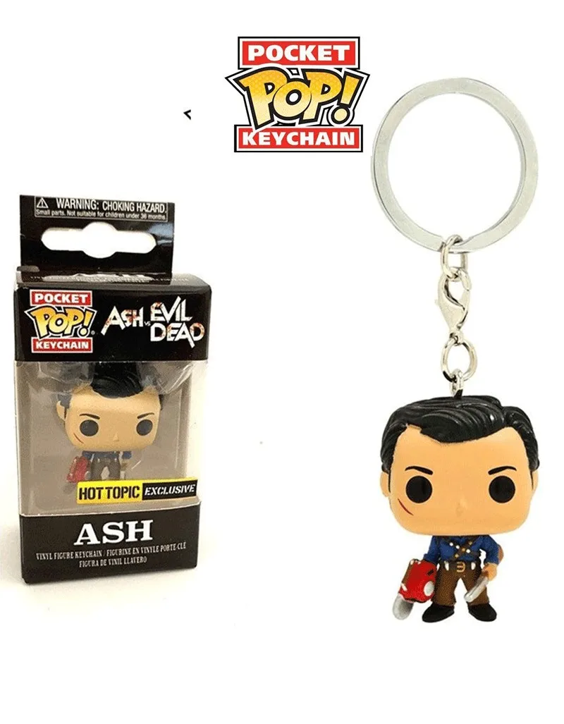 Pocket Pop keychain Ash Evil Dead Hot Topic Exclusive