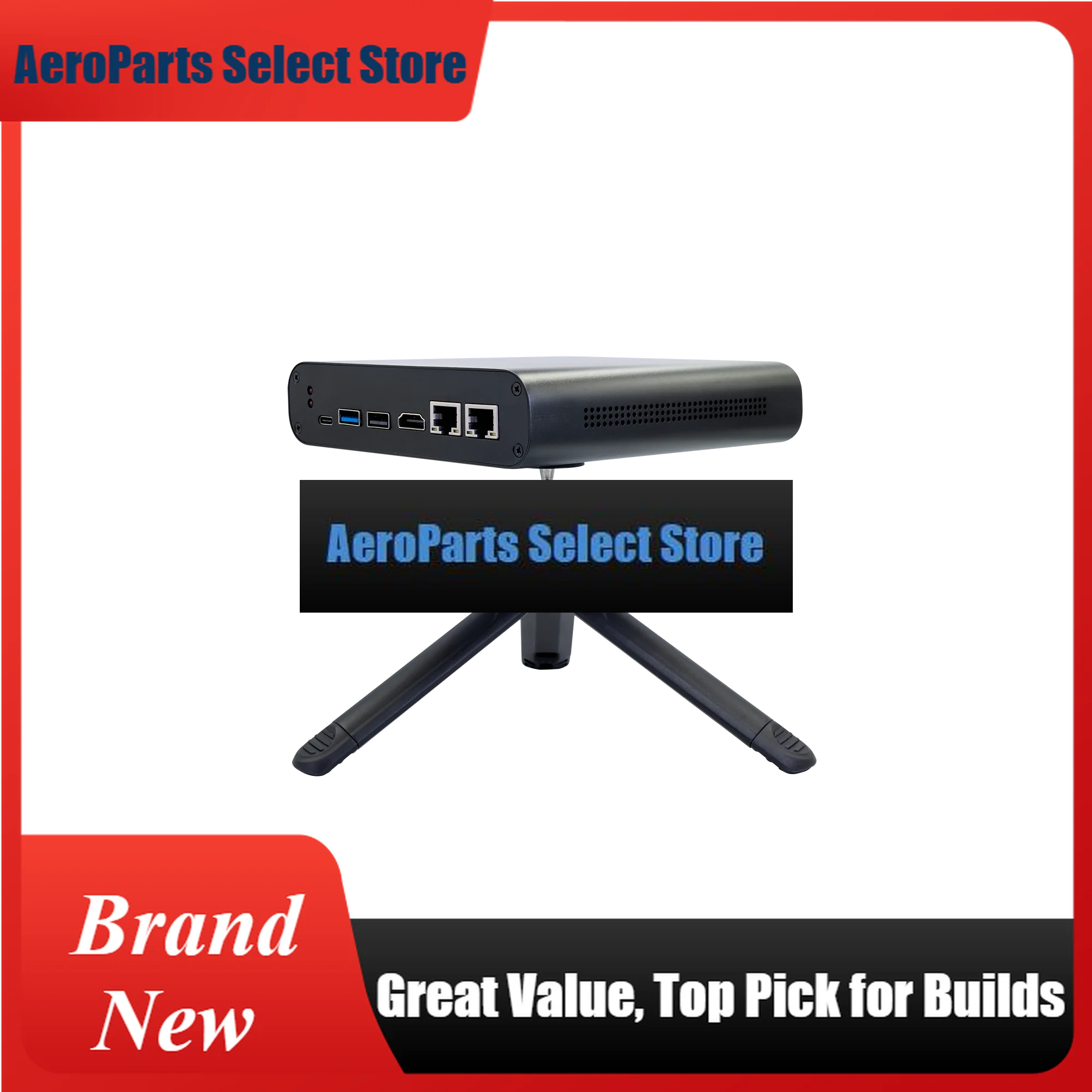 AeroPartsBanana Pi BPI-OM7 3D Camera AI 3D Vision Kit RK3588 Octa-Core 8GB LPDDR4 64GB EMMC Orbbec Gemini 2 IR Depth Camera With