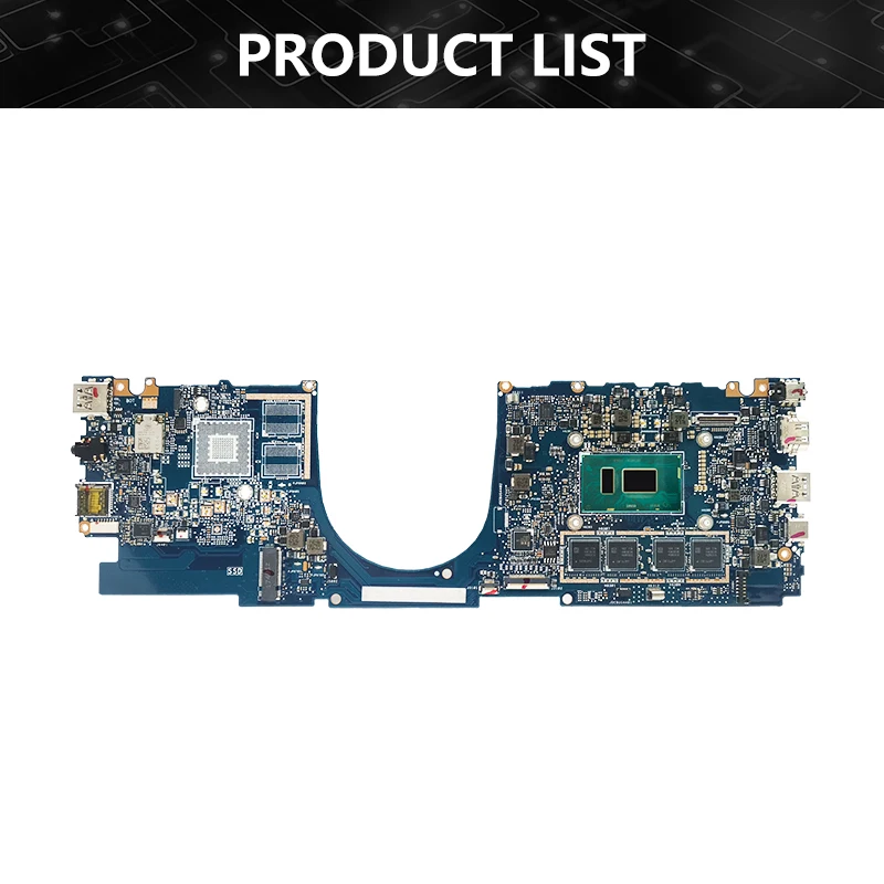 UX331UN Laptop Motherboard For ASUS UX331 UX331U UX331UN UX331UAL Notebook Mainboard CPU I3 I5 I7-7th 8th 8G 16G RAM V2G