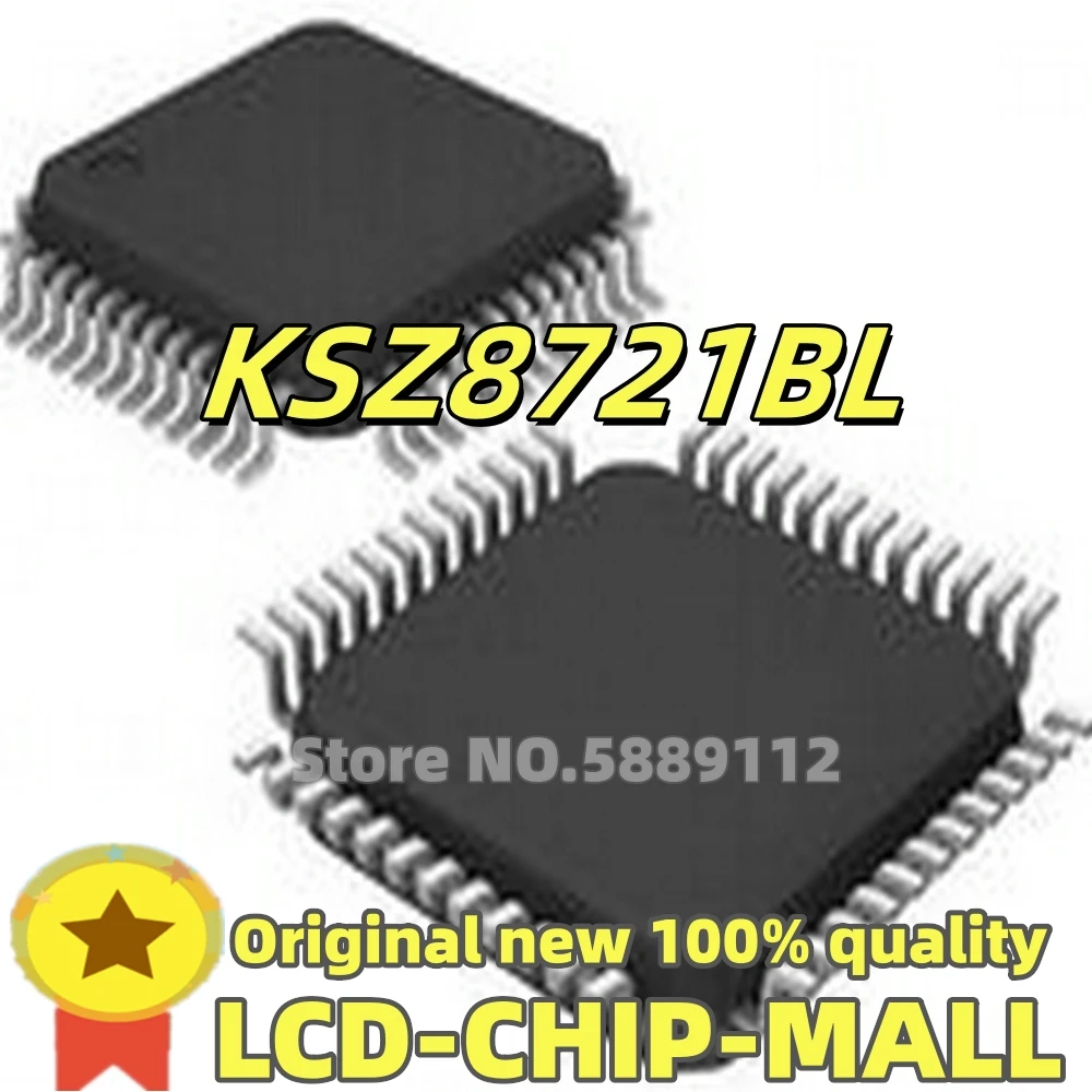 10PCS KSZ8721BL KSZ8721 L48   IN STOCK