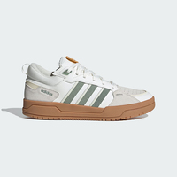 Adidas Retro - Style Sneakers with Green Stripes and Tan Sole - Stylish and Durable for Casual and Skate - inspired Looks