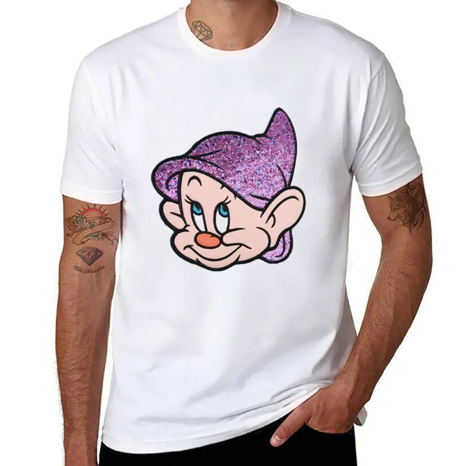 Dopey the seven Dwarfs T-Shirt new edition graphic shirts mens workout shirts