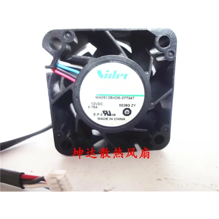 AA for 1PC NIDEC W40S12BHD5-07T047 Cooling Fan 4CM 12V 0.75A