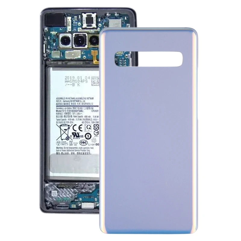 Pour Galaxy S10 5G SM-G977B / SM-G977U / SM-G977N Batterie Couverture Arrière