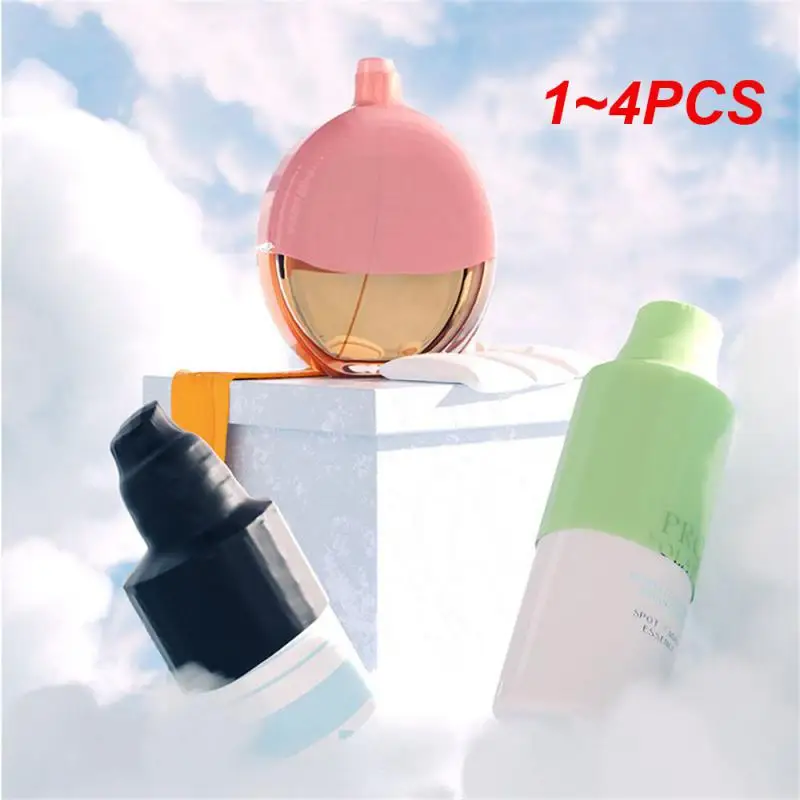 1~4PCS Shampoo And Shower Gel Dispenser Bottle Convenient Leak-proof Cover Leak-proof Eco-friendly Stretchable Silicone Bottle