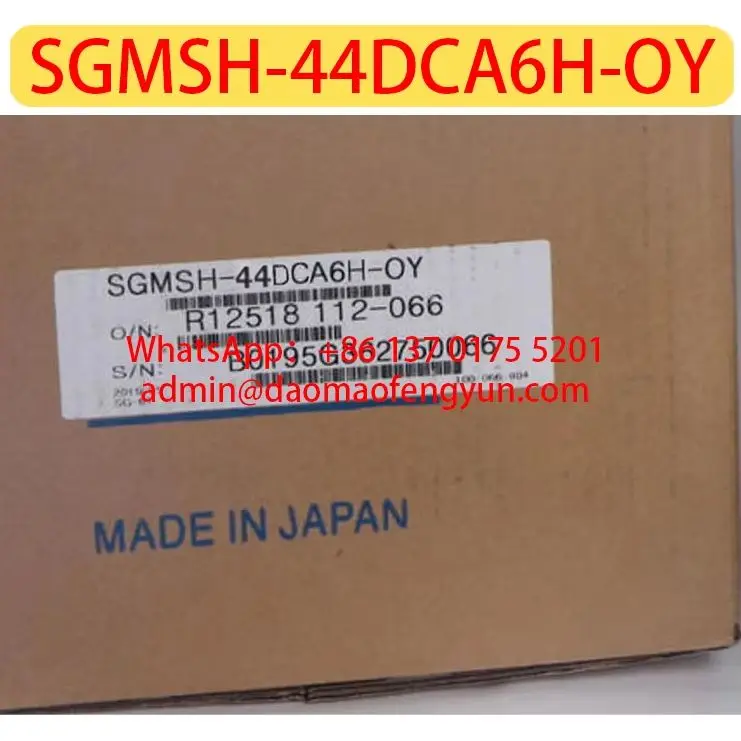 Original Genuine Servo Motor SGMSH-44DCA6H-OY Brand New，SGMSH 44DCA6H OY，Fast shipping，In Stock