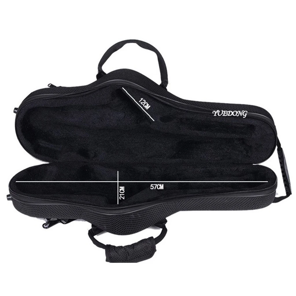 Saxofón Alto de tela Oxford, bolsa de mano duradera, organizador impermeable, resistente al desgaste, estuche de transporte