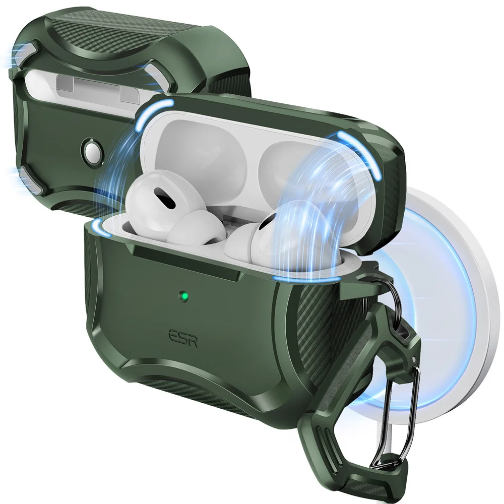 ESR for AirPods Pro 2 ケース ストラップ付き Airpods Pro 2023/2022