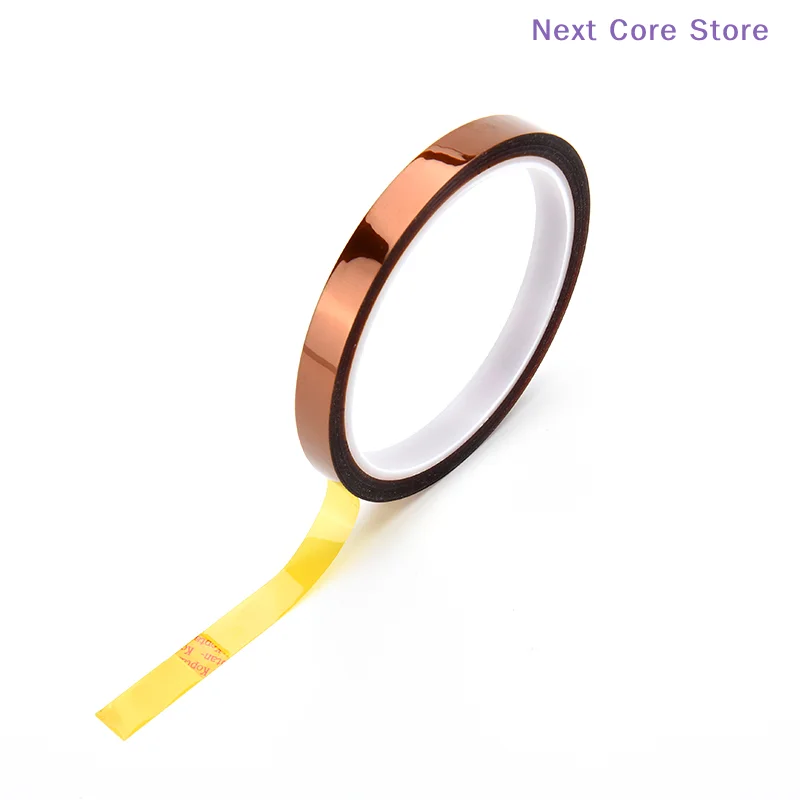 [NC]1PC 10mm X 33m 100ft Heat Resistant High Temperature Polyimide Tape[NC]