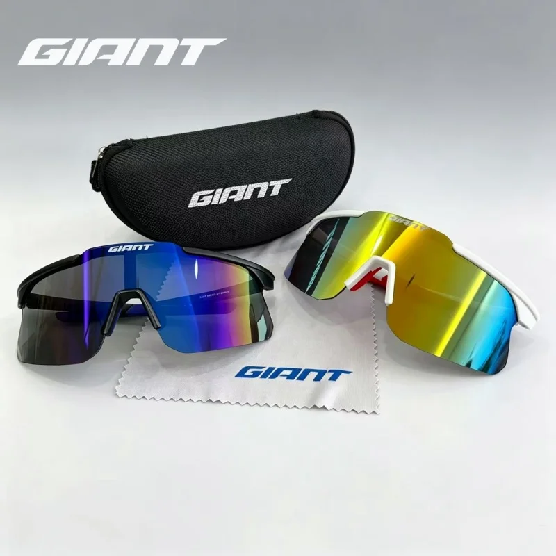 New GIANT Men Women Sunglasses Road Bicycle Glasses Mountain Cycling Riding Protection Goggles Eyewear Bike Sun Glasses