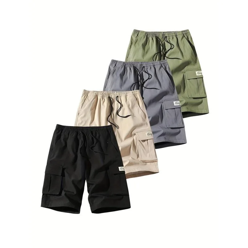 

Quick Dry Cargo Shorts Men's Workwear Shorts Outerwear Spring Season Other Material 100% Same as Mall Editions