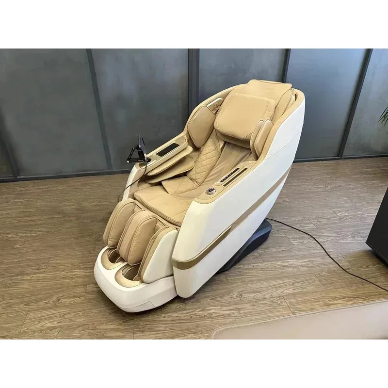 

2025 Двухъядерный 4D плюс 3D массажный кресло для всего тела SL-Track с нулевой гравитацией, умное кресло с подогревом и голосовым управлением