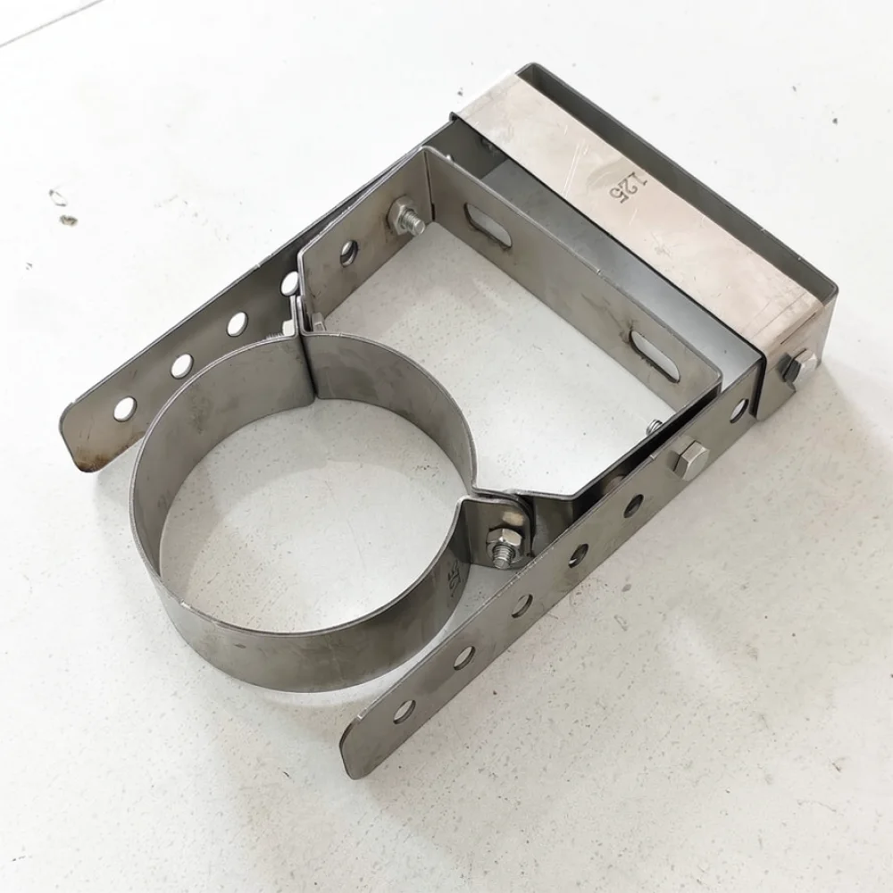 Reliable Fireplace Chimney Flue Support Bracket For Luyu Stove Wood Burner Duct Wall Fixing Installation Accessory