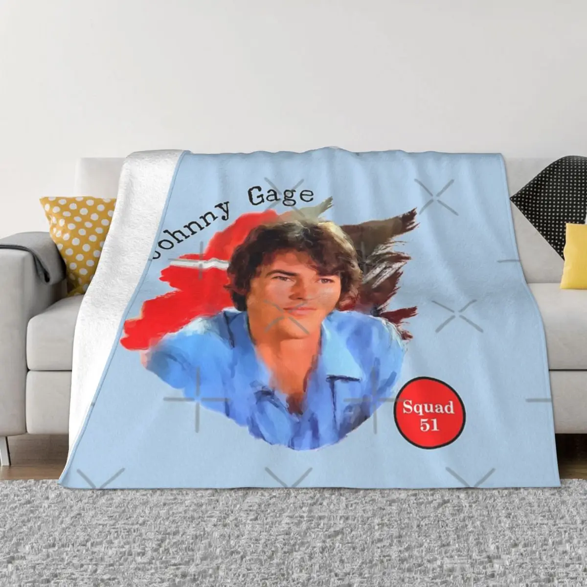 Johnny Gage Tv Show Emergency Quilt Knee Blanket Throw Blanket Home And Decoration Throw Blanket