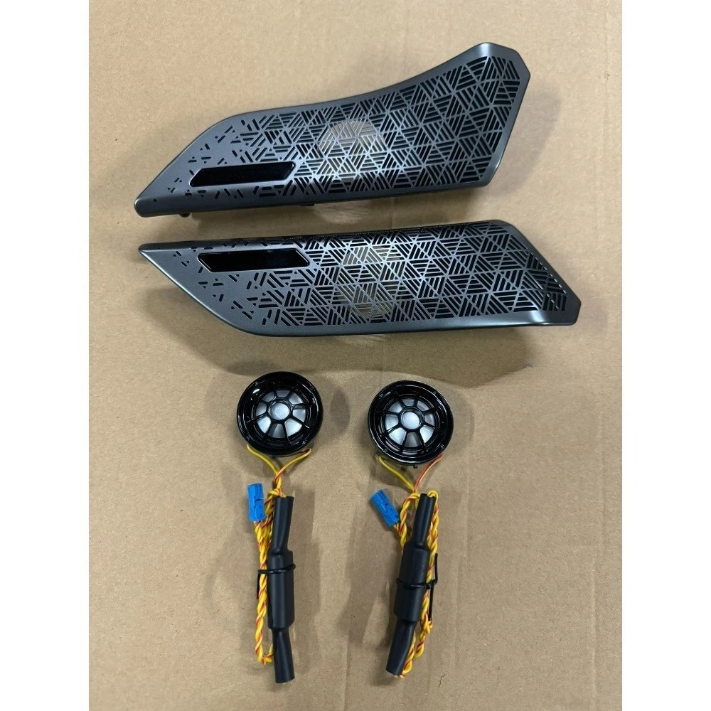 4 PCS HIGH QUALITY CAR DOOR TWEETER SET FOR BMW 5 SERIES G60 2023-2027 FRONT DOOR SPEAKERS UPGRADE SET FOR BMW 528 530- 535 540