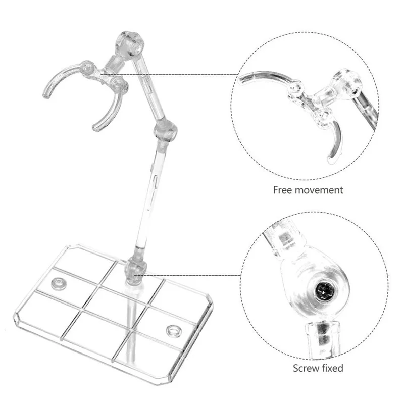 

ABUH-Assembled Action Model Stand Model Display Stand Base Doll Model Stand Toy Display Stand