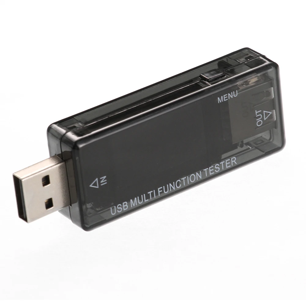 LCD USB كاشف الفولتميتر مقياس التيار الكهربائي اختبار قدرة الطاقة متر الجهد الحالي شاحن