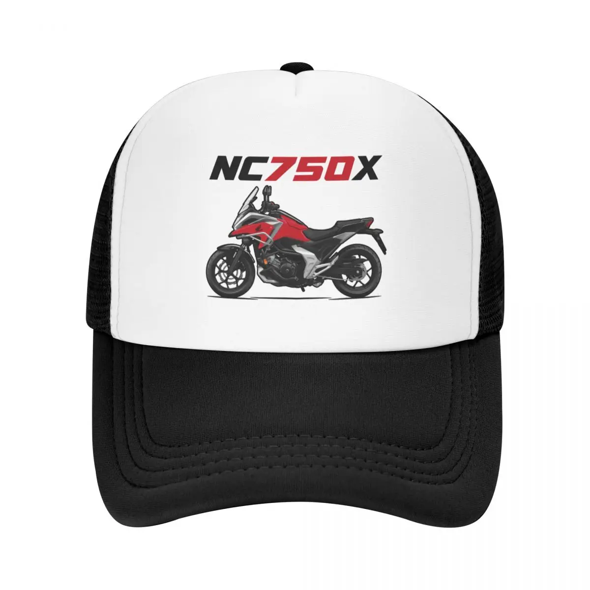 NC750X - قبعة بيسبول حمراء قبعات فاخرة قبعة رجالية قبعة نسائية حاجب للشاطئ للرجال