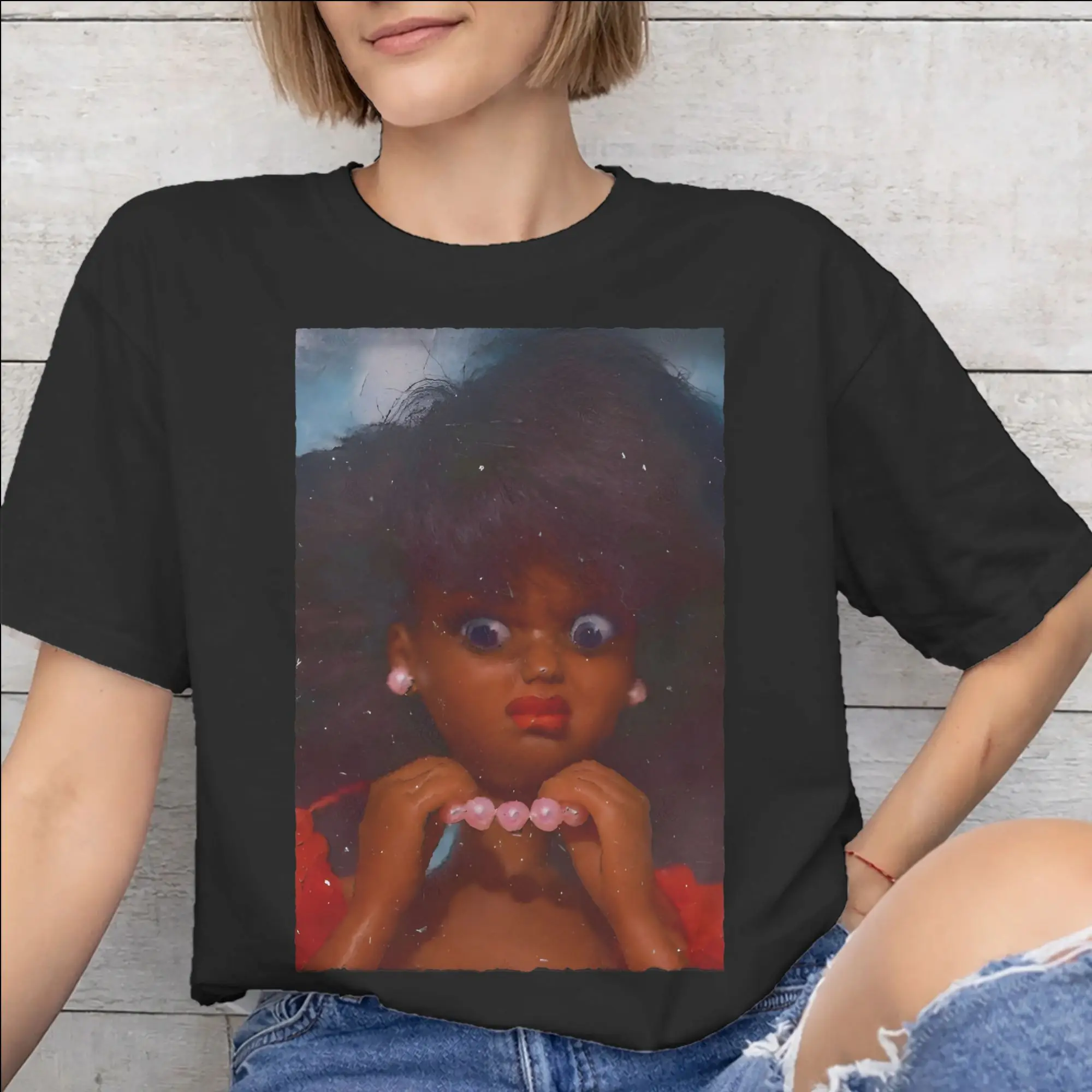 Men Women Printed Disgusted FACE Meme  Tee T Shirt Pure Cotton  T-shirts Clothes