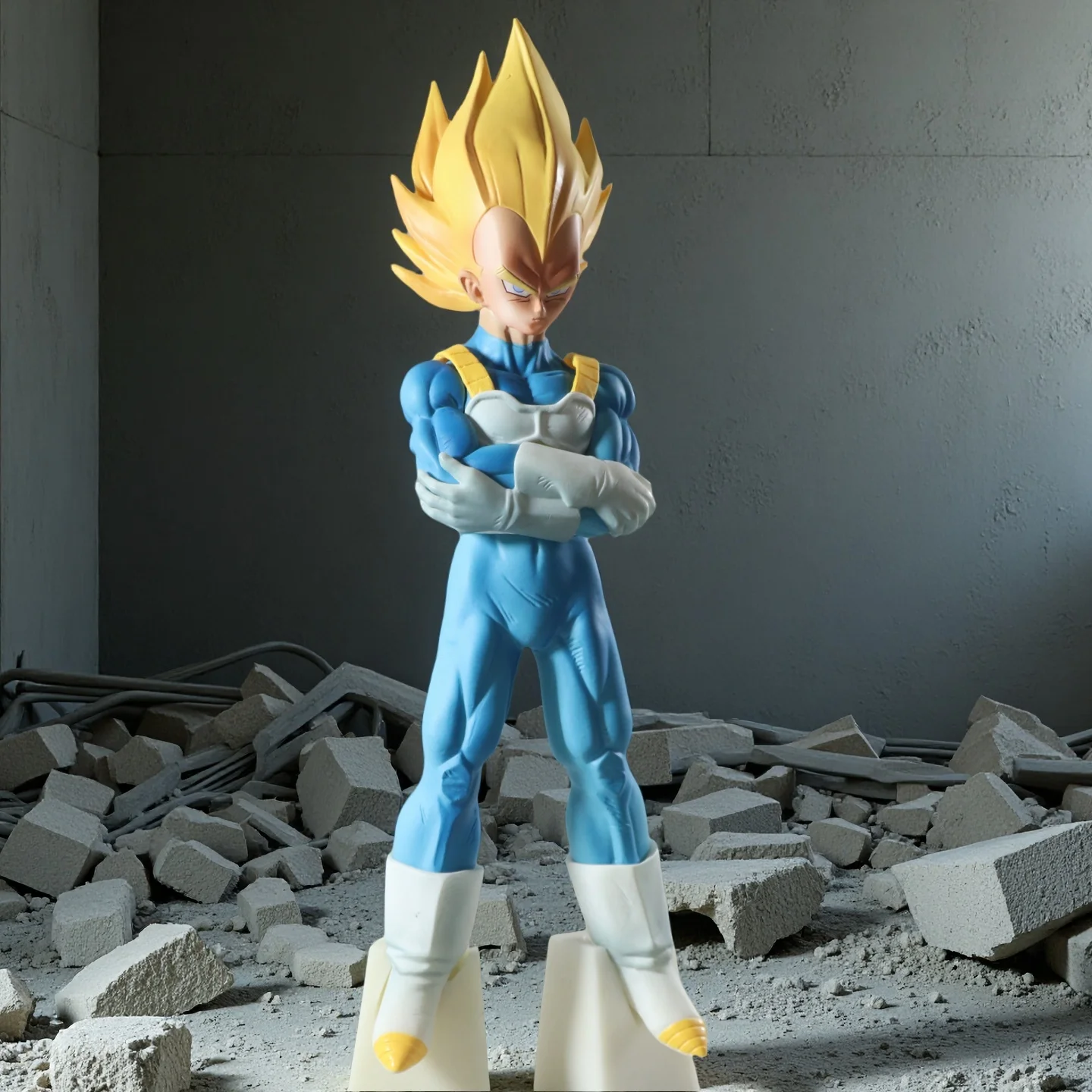 26 cm Dragon Ball Vegeta Super Man Anime Figuur Model Gk Standbeeld Jongens Collectie Desktop Decoratie Ornament Speelgoed Geschenken