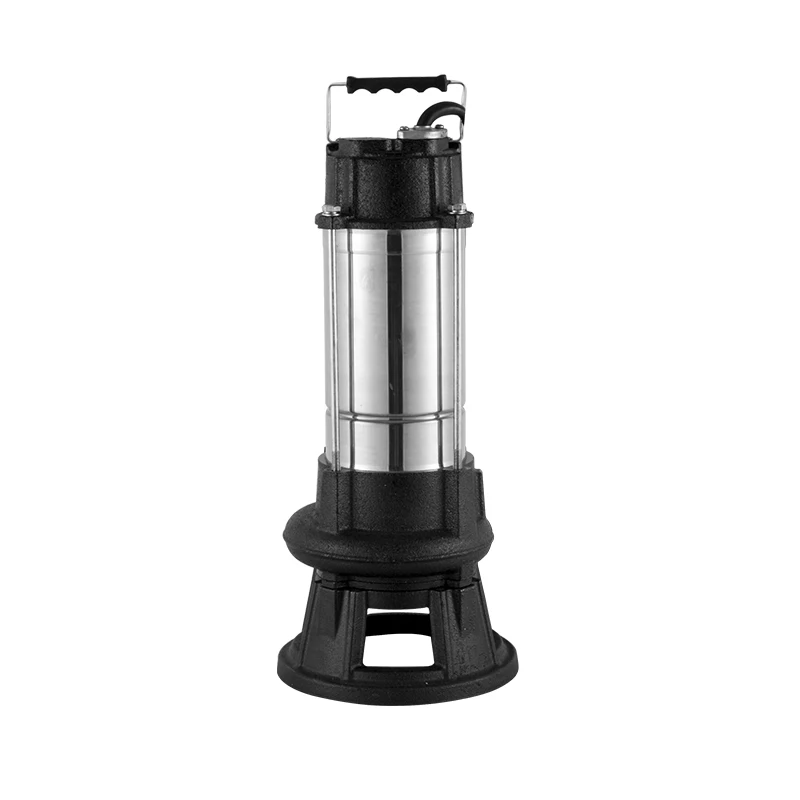 Household stainless steel cutting sewage pump septic tank biogas tank non-clogging sewage submersible cutting