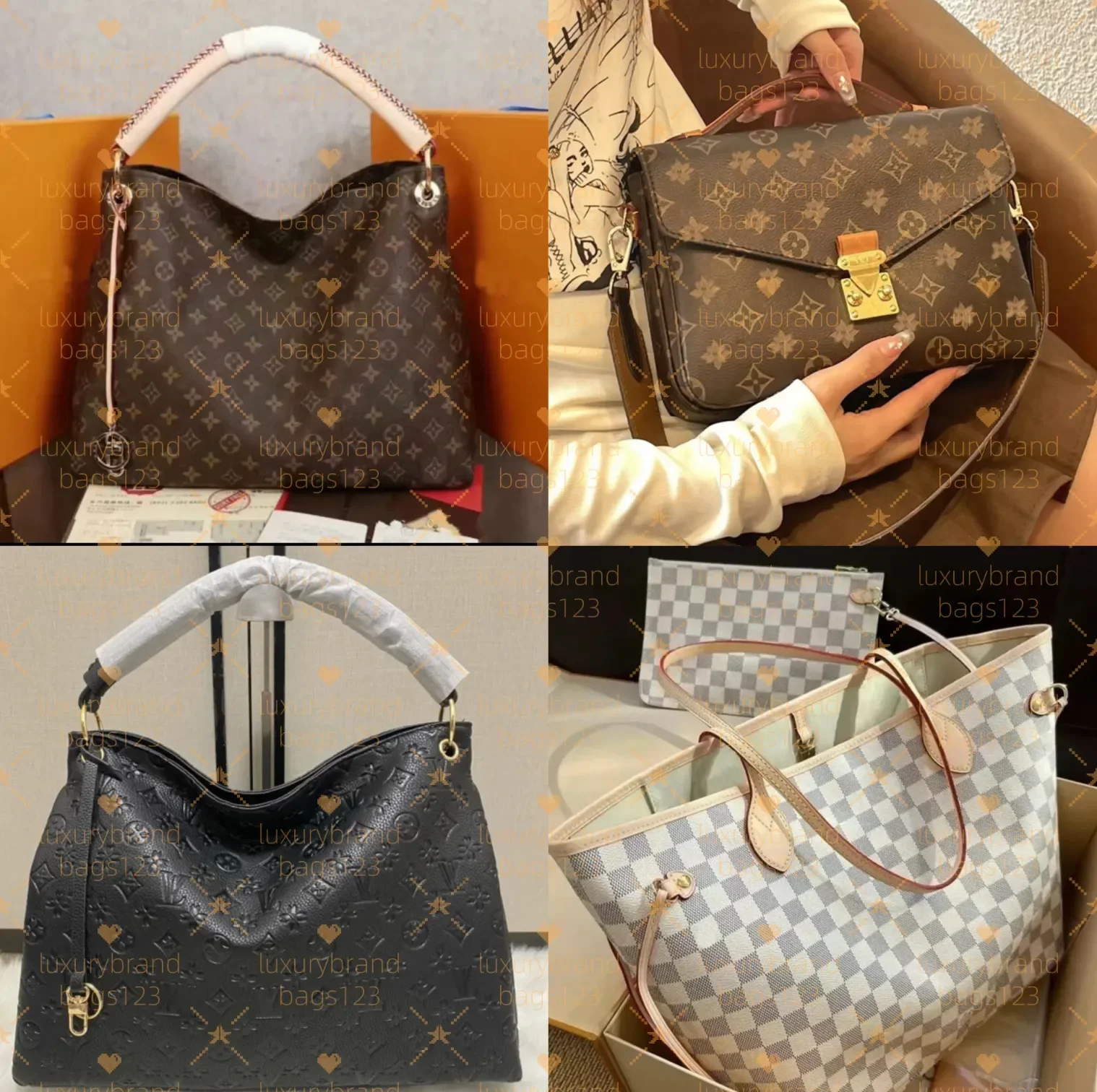 

Designer Bags Embossed Flower Large Capacity artsys The Tote Bag Fashion Sac Femme Women bag Shoulder Bags Messenger Handbags La
