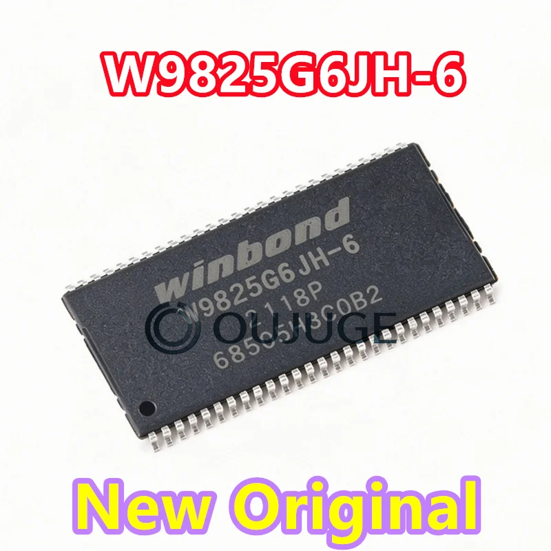 (1-100PCS) New Original genuine W9825G6JH-6 W9825G6JH-6I W9825G6KH-6 W9825G6KH-6I TSOP-54 256Mbit RAM memory chip IC