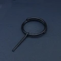 Black pull ring