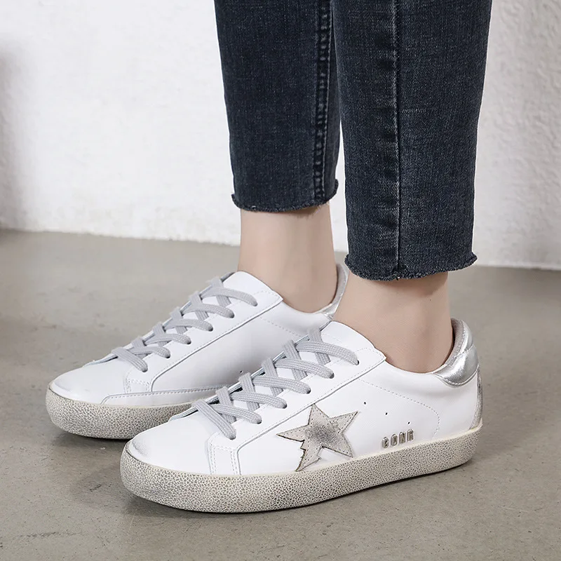 Small dirty shoes female 2025 spring and fall new wild do old stars small white shoes fashion men and women couples board shoes