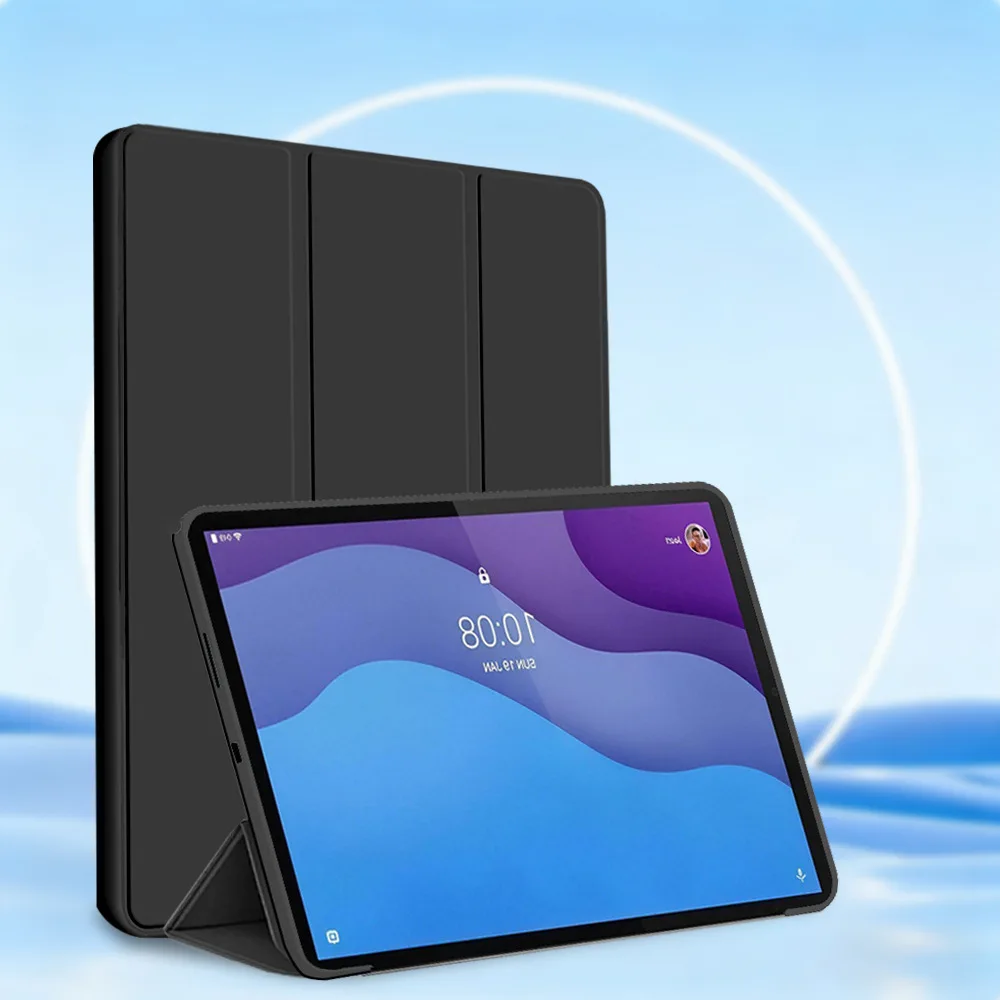 Tablet Case For Lenovo Tab 2025 10.1inch (TB311FU/TB311XU) Protective Shockproof TPU Leather Material Kickstand Function