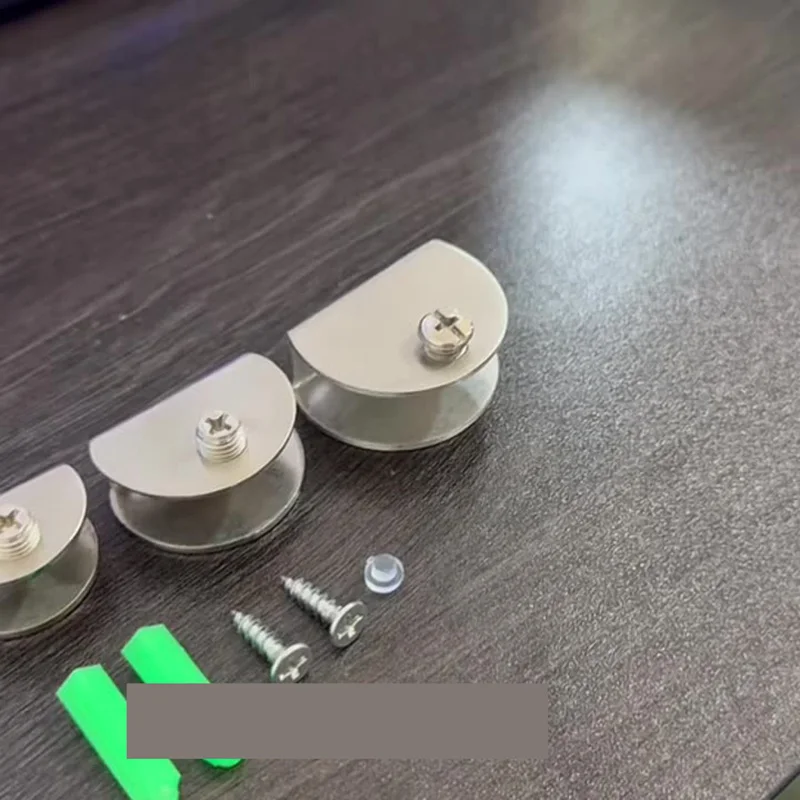 Stainless Steel Glass Clamp Fixed Support Bracket Hardware Accessories Glass Clamp Fixing Clip Layer Board Clamp