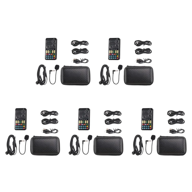 

-BOFF 5X Voice Changer Handheld Microphone Voice Changer With Sound Multifunctional Effects Machine For Phone//Switch (I9)