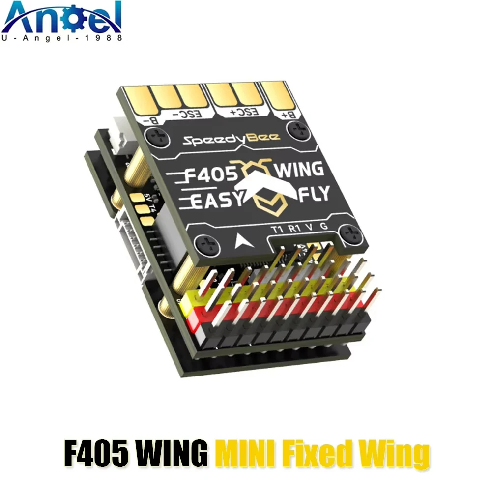 

SpeedyBee F405 WING MINI Fixed Wing Flight Controller 2-6S LiPo for RC Fixed Wing Model Airplane Drone