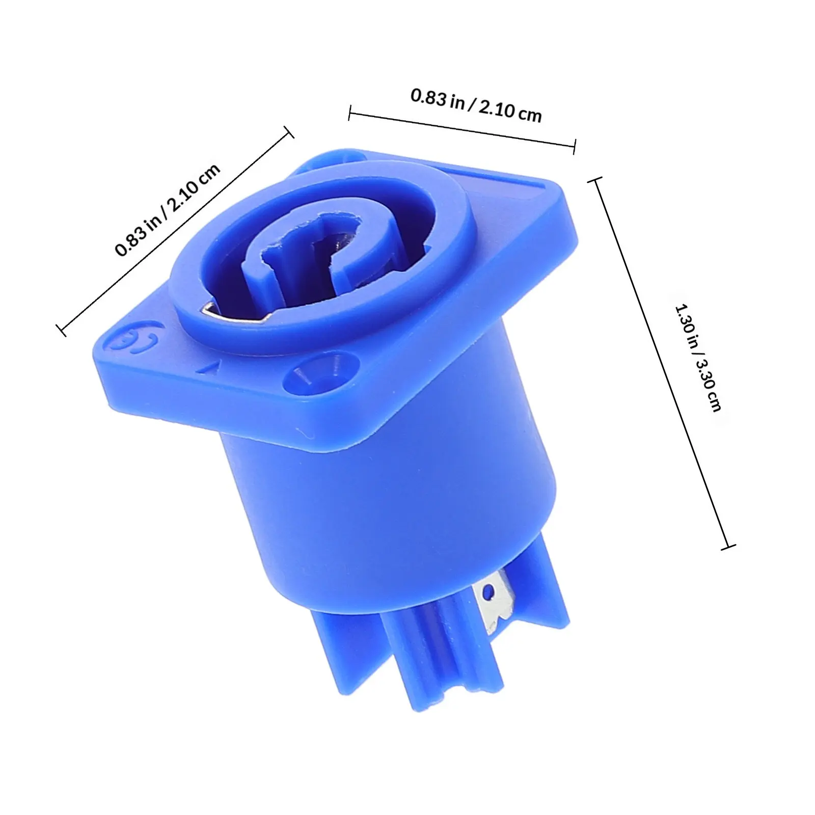 1Set Professional Aviation-Style High-Power Power Plug for LED Display Audio Systems Speaker Equipment Stage Use