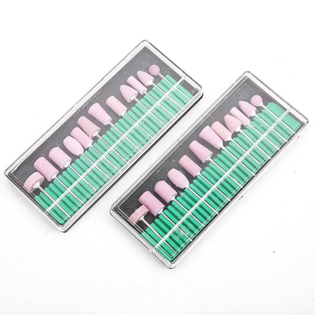 Nail Grinding For Manicure Drill Bits Cuticle Cleaner Tools Compatible With Electric Nail Drill Machine For Salon