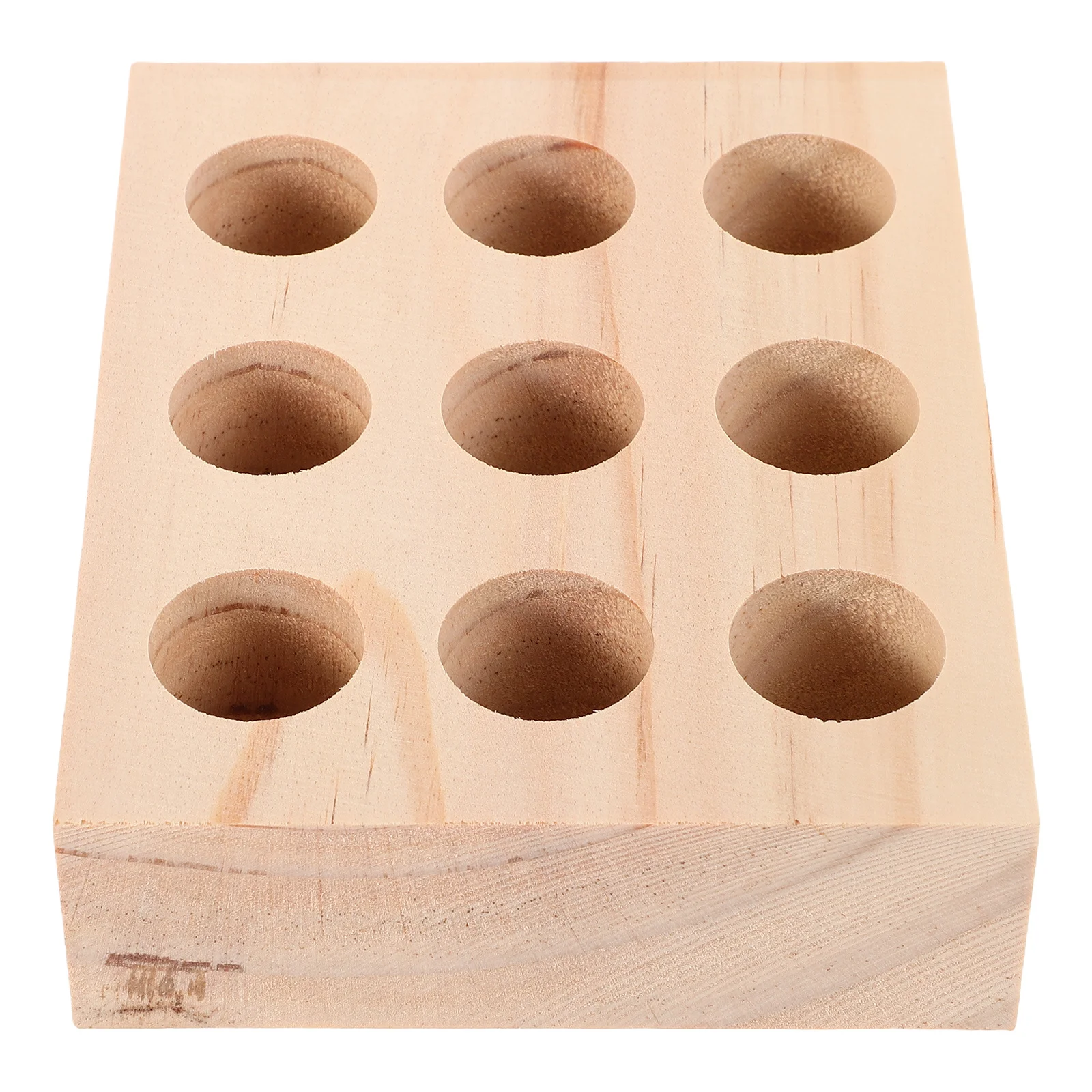 أداة عينة الحشرات 9 فتحات قاعدة خشبية دبوس تخزين لتقوم بها بنفسك عينة صنع عرض العلوم التعليم علة جمع المنظم