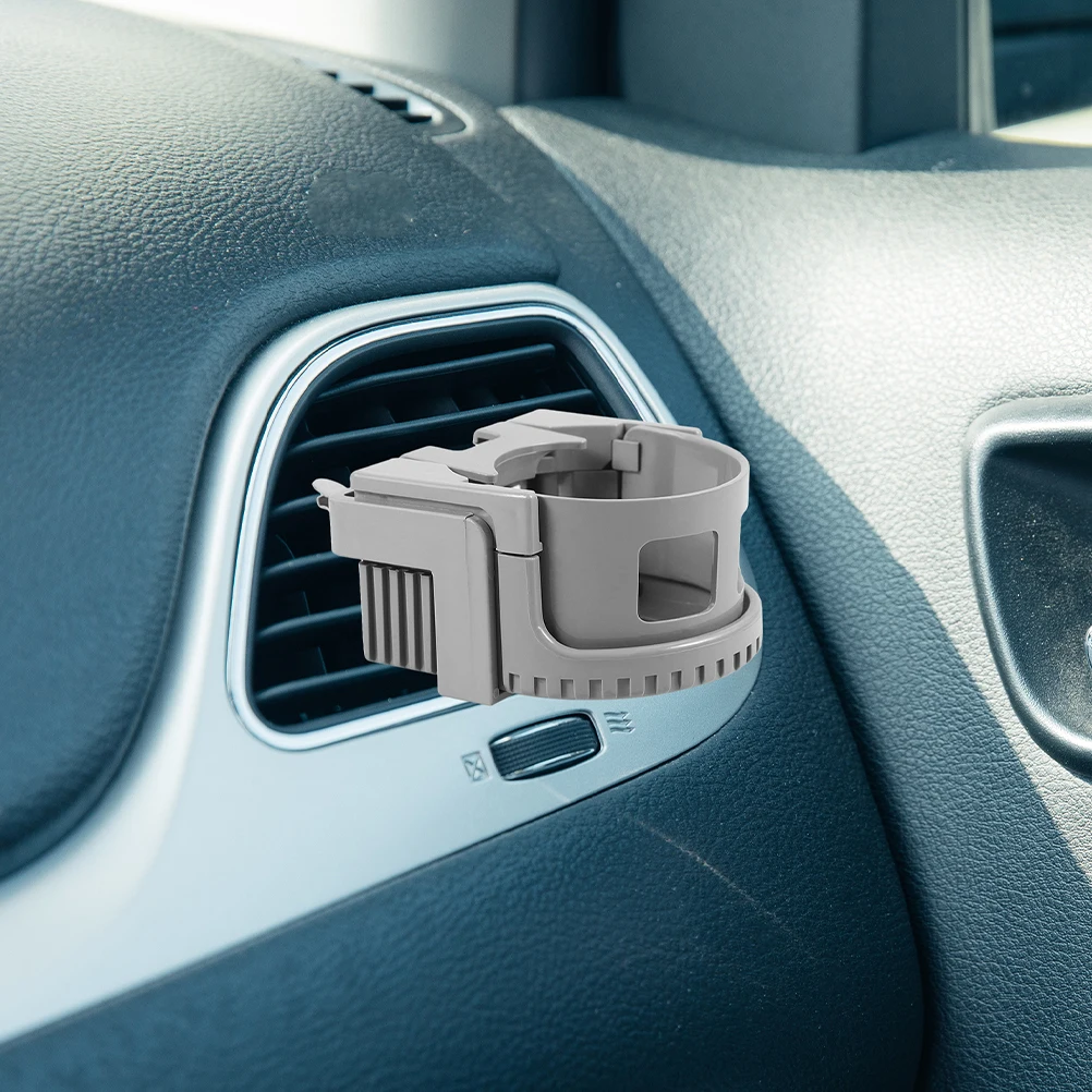 

2pcs Car Cup Holder Tray Air Vent Drink Bottle St Stable Plastic Universal Coin Cup Holders for Cars Office Home Use
