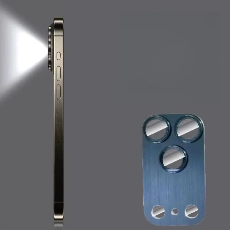 

Ultra HD Rugged Metal Armor Full Cover Back Film for iPhone 17 pro Max 17Pro Official Color Anti-Fingerprint Camera Protection