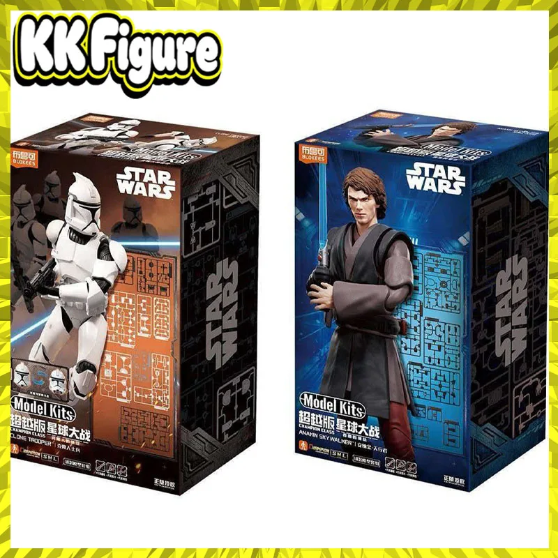 ニューブローキーズ-スターウォーズ-チャンピオンクラス-アナキン・スカイウォーカー-クローン・トルーパー-組み立てモデルキット-アクションフィギュア-コレクタブルモデルトイ