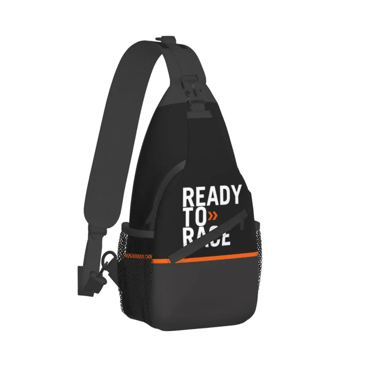 

Motor Ready To Race Enduro Cross Motocross Crossbody Sling Bag Chest Bag Shoulder Backpack Daypack for Hiking Travel Biking Pack