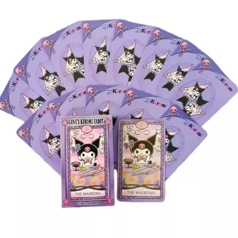 

Карты Таро Sanrio: Куроми, Май Мелоди. Аниме-карты, милые игральные карты, карты для солитера. Тайная библиотека природы. Детские.
