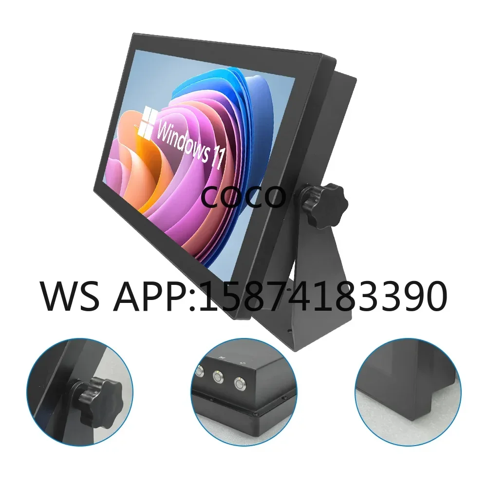 21.5 Inch IP66 Waterproof Marine Touch Screen Monitor 1000-1500nits AG+Glass Outdoor Industrial Display for Yachts