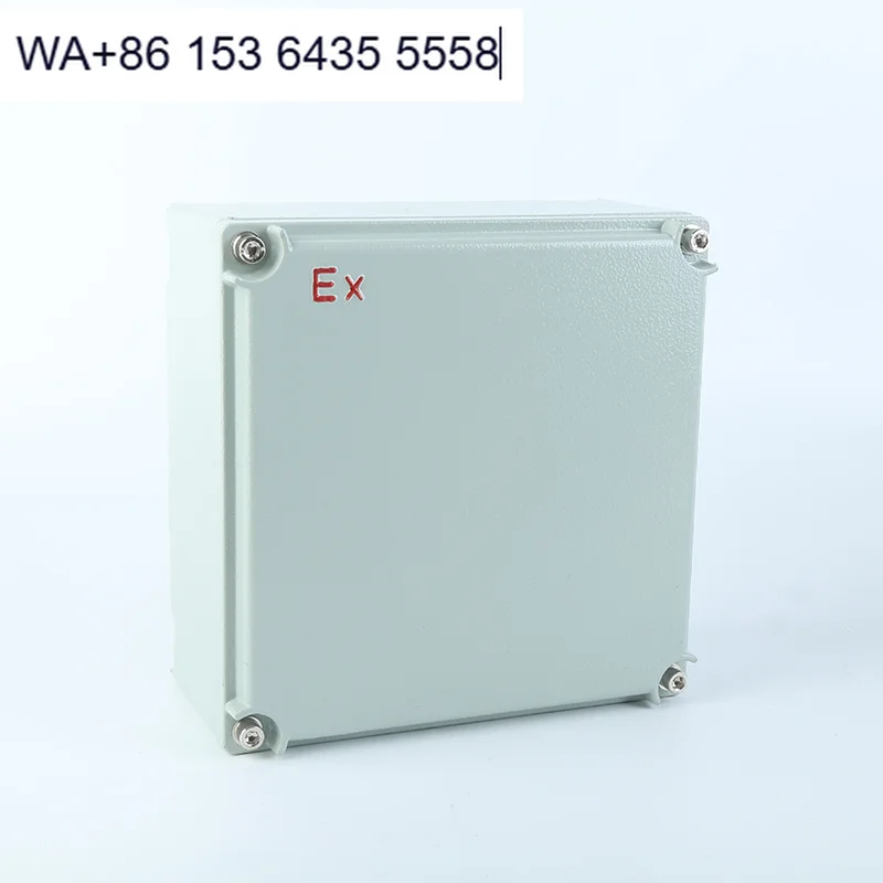 200x200x100 ATEX Certificated Electrical Hazardous Area IIB Junction Box Anti Explosion Proof Enclosure